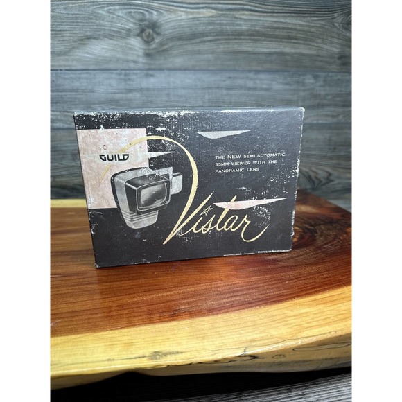 Vistar Semi Automatic 33MM Viewer w/Panoramic Lens‎ New in Original Box by GUILD - Picture 2 of 8